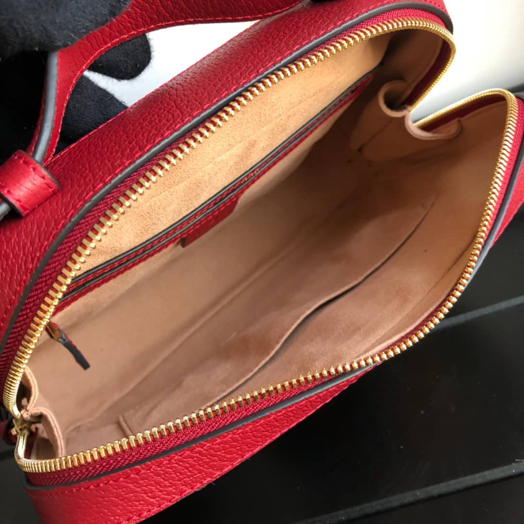 Gvc*1 Ophidia Small GG Shoulder Bag Replica Red 550622