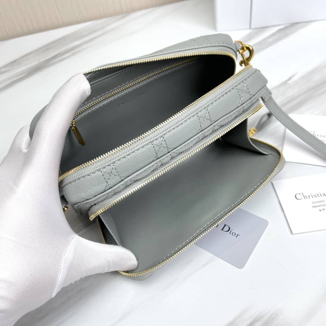 Chr1st1an D10r Caro Double Calfskin Pouch