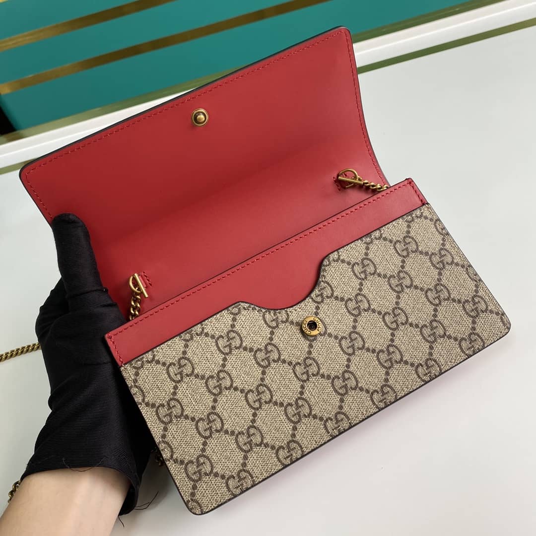 Gvc*1 Svp*me GG Mini Bag With Cherries Replica 481291