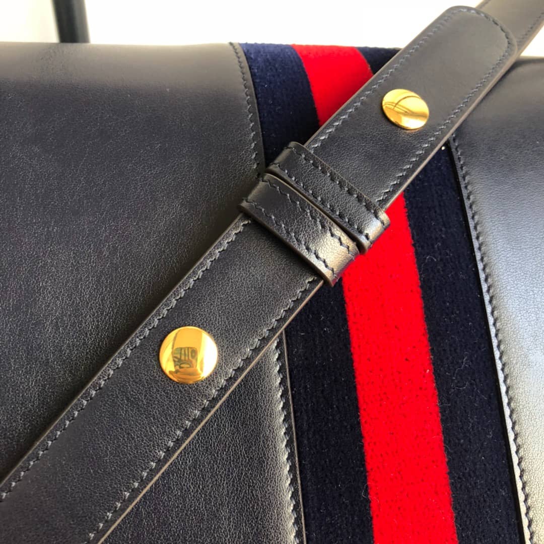 Gvc*1 Horsebit 1955 Shoulder Bag Replica Blue 602204