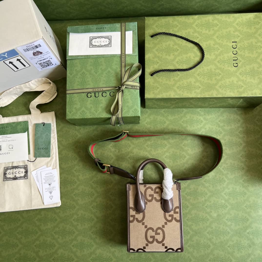 Gvc*1 Jumbo Mini Tote With Interlocking 671623 Replica Bag