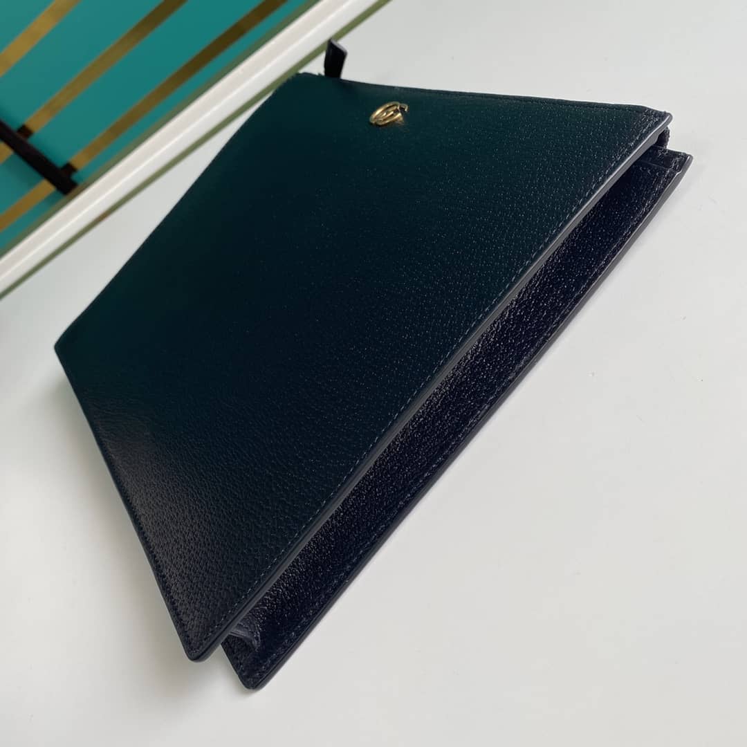 Gvc*1 Marmont GG Leather Pouch Replica 547077
