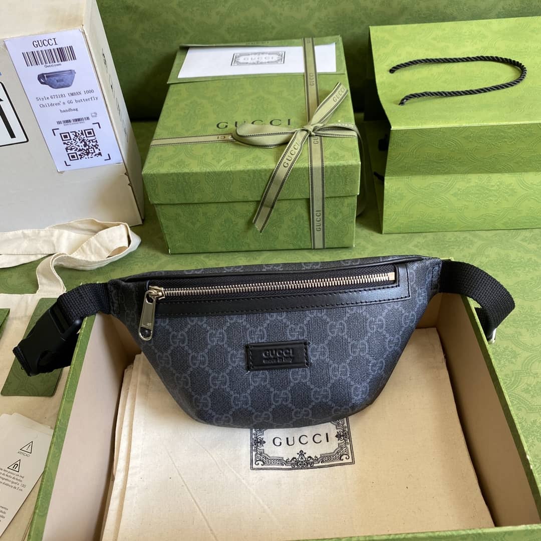 Gvc*1 Bestiary GG Svp*me Canvas Belt Bag With Bees Replica 675181