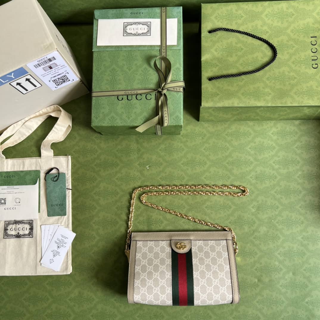 Gvc*1 Ophidia GG Small Shoulder Chain Crossbody Bag 503877 Replica