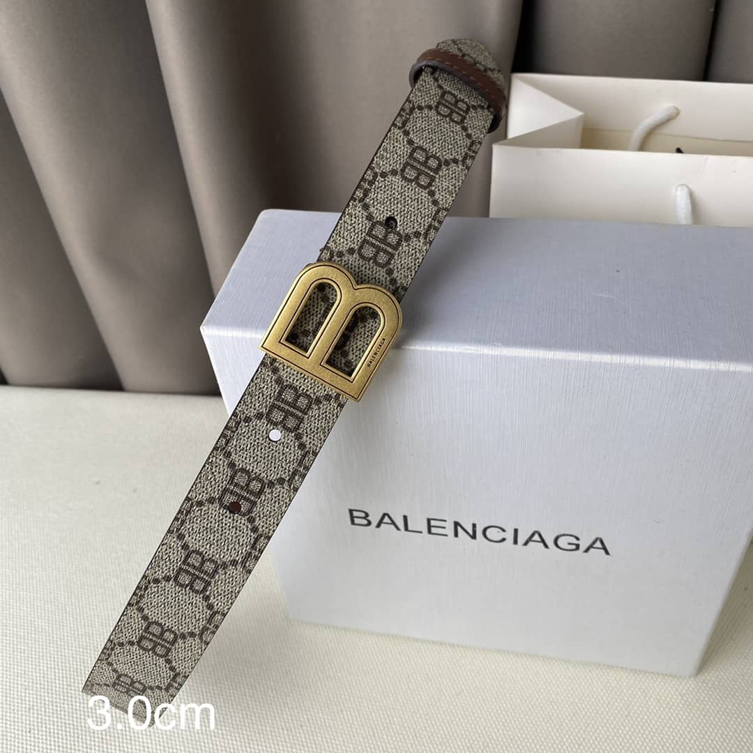 Gvc*1 X Ba1en*iaga Logo Belt 30cm