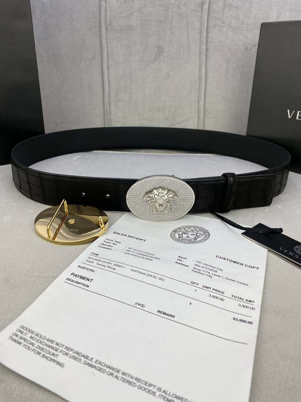 Wholesale Versace AAA+ Belt 40mm