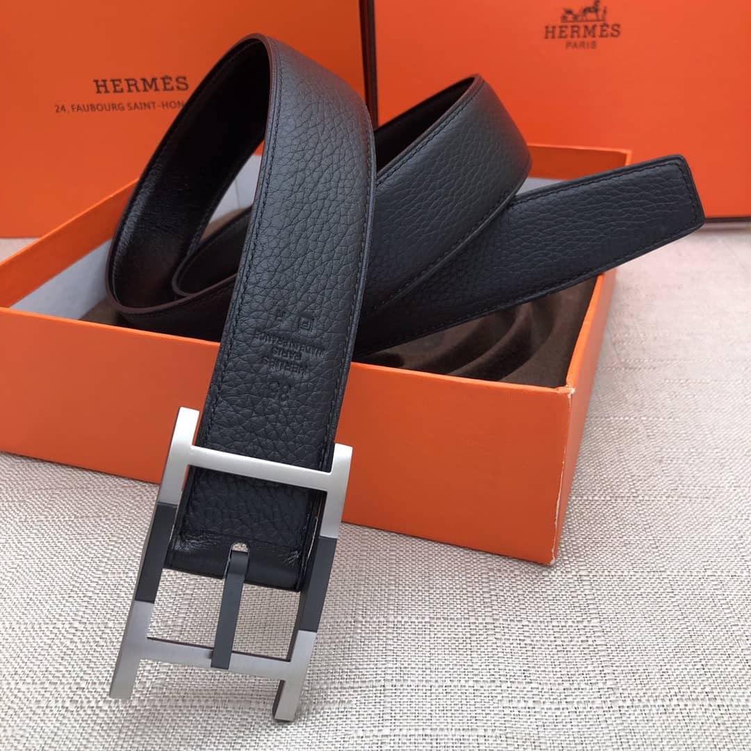 7 Star H**me5 Leather Belt 32mm