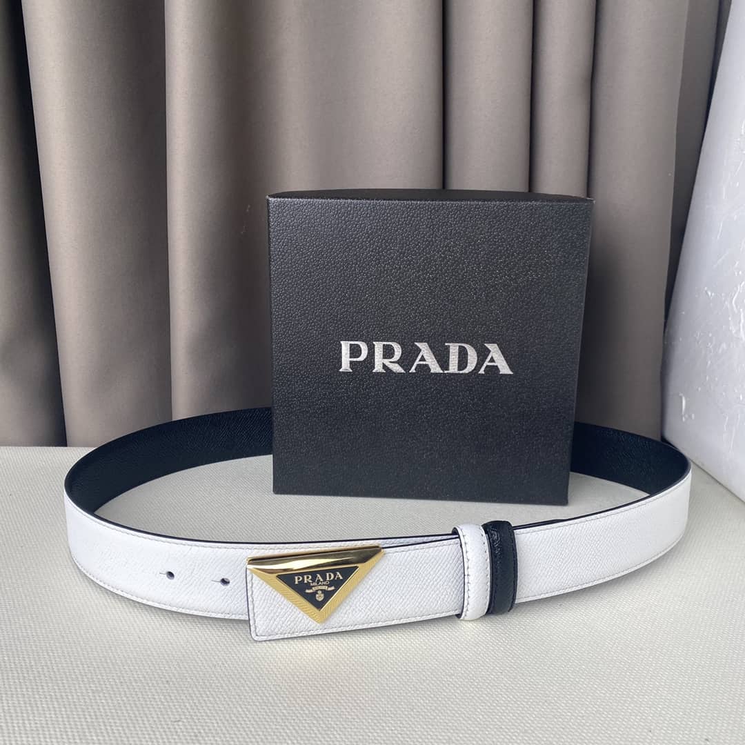 Replica Pra*a Buckle Belt 35mm