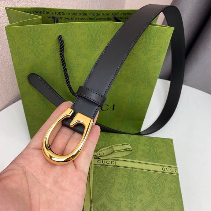 Fake Gvc*1 Logo Belt 30mm