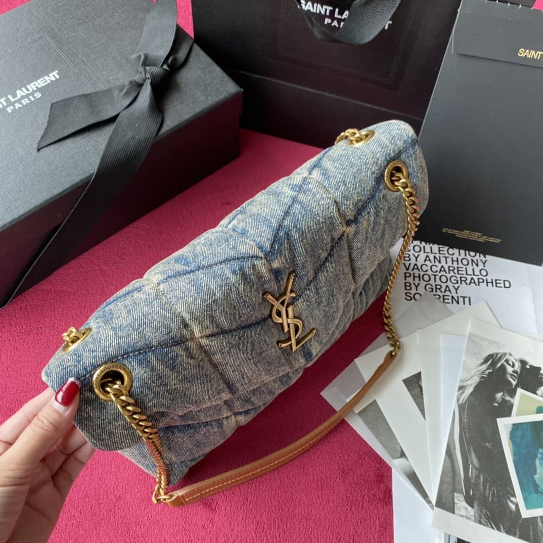 Sa1nt Lau*nt Bag Dupe Loulou Puffer Small Bag Replica Satchel