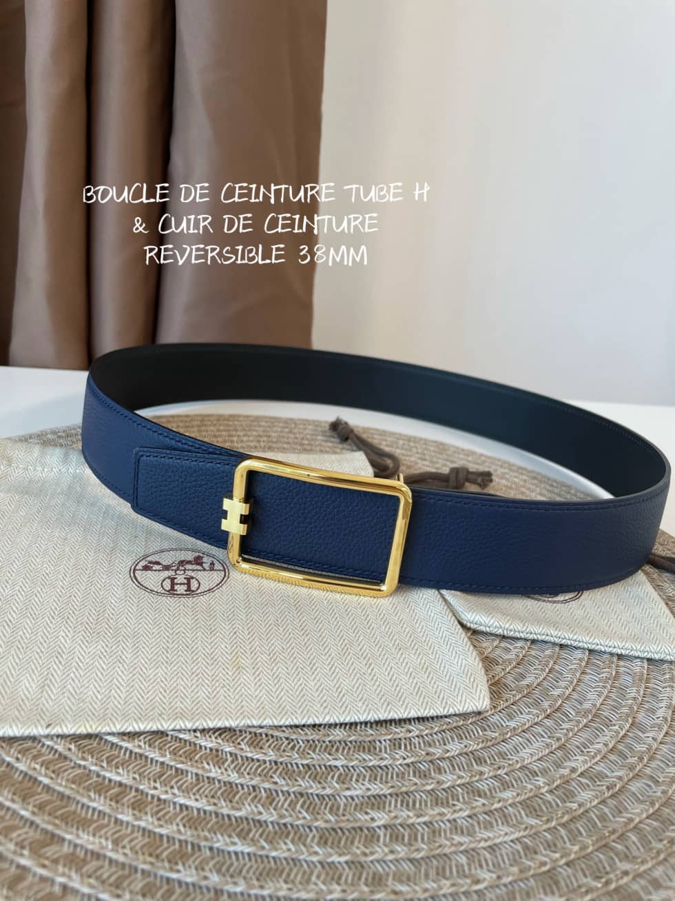 H**me5 Belt First Copy 38mm