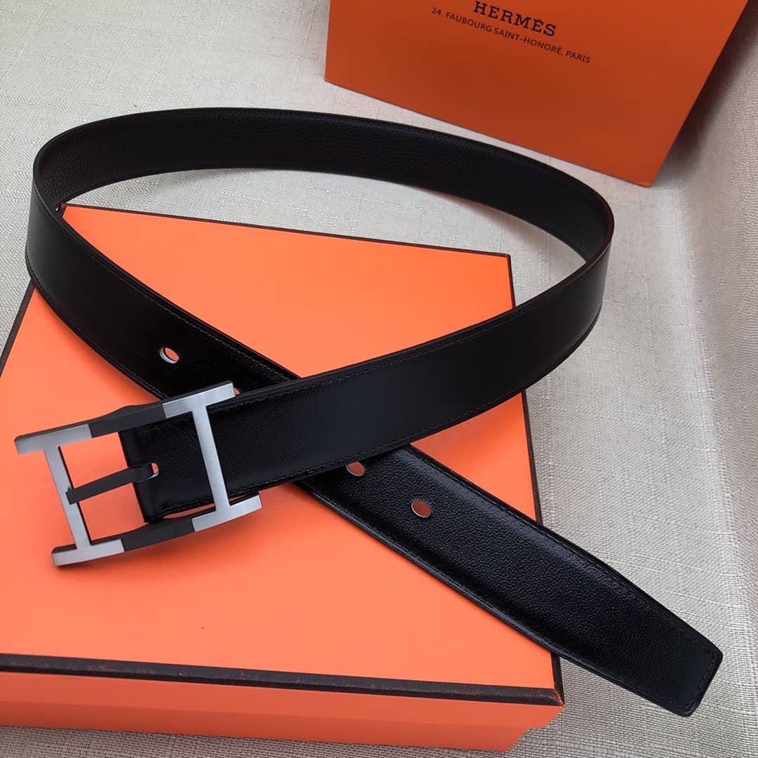 7 Star H**me5 Leather Belt 32mm