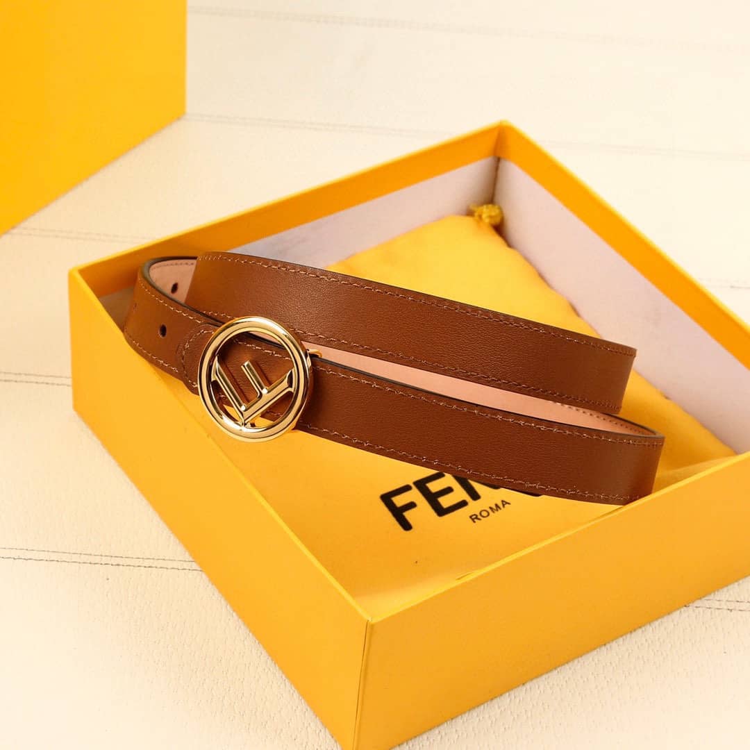 Wholesale F**di Logo Belt 20mm For Lady