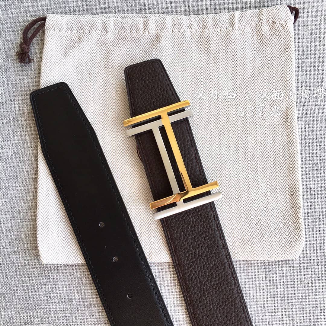 Fake H**me5 Logo Belt 38mm