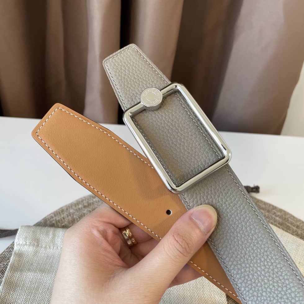 Knockoff H**me5 Logo Belt 38mm