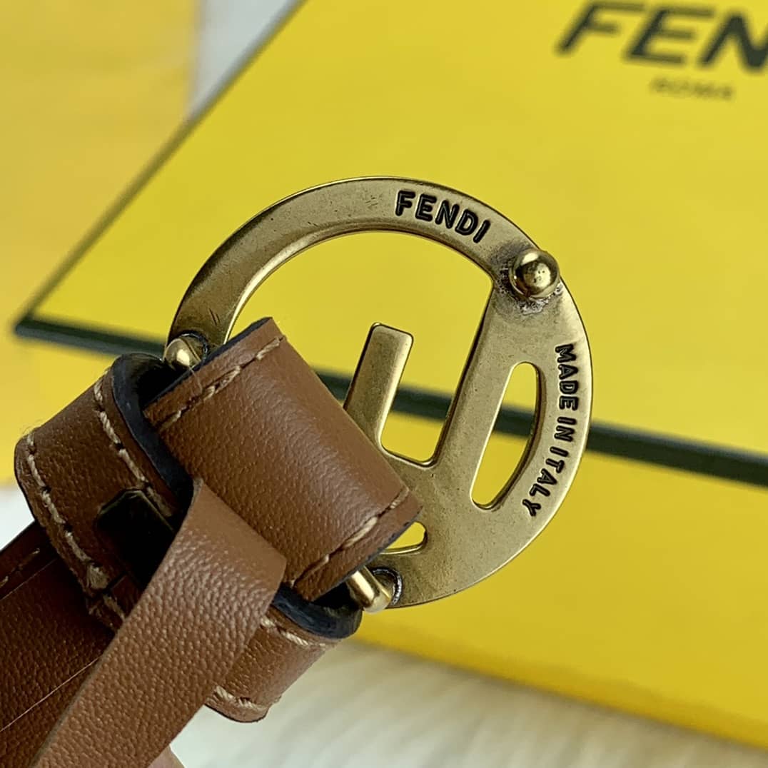 Fashion F**di Classic AAA+ Belt 20mm For Lady