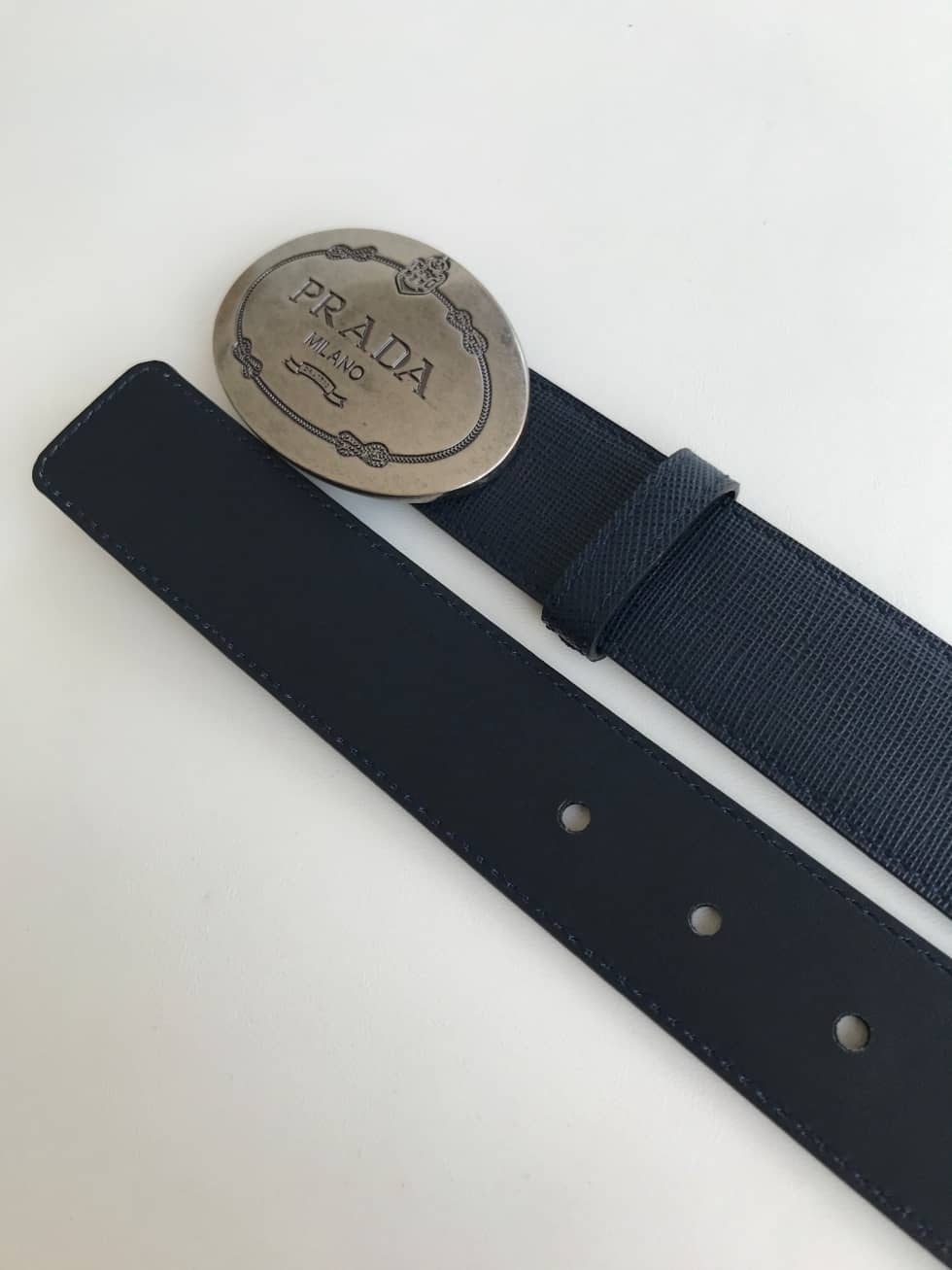 Wholesale Pra*a Logo Belt 35mm
