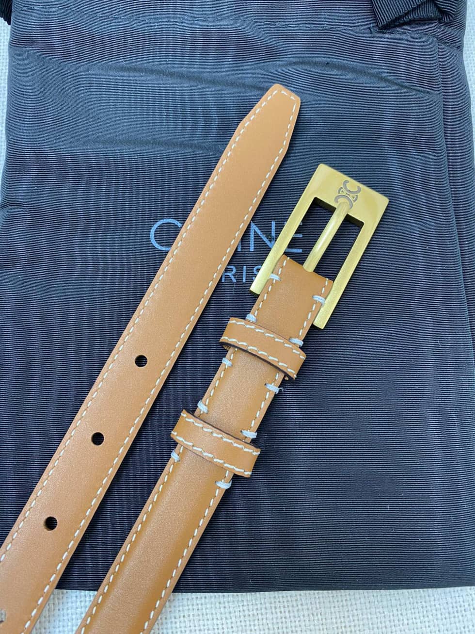 Ce1i*e Belt Dupe AAA+ Belt 18mm For Lady