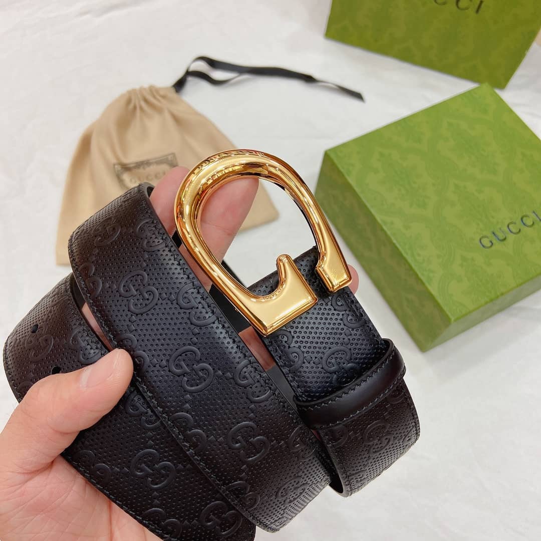 7 Star Gvc*1 Leather Belt 40mm