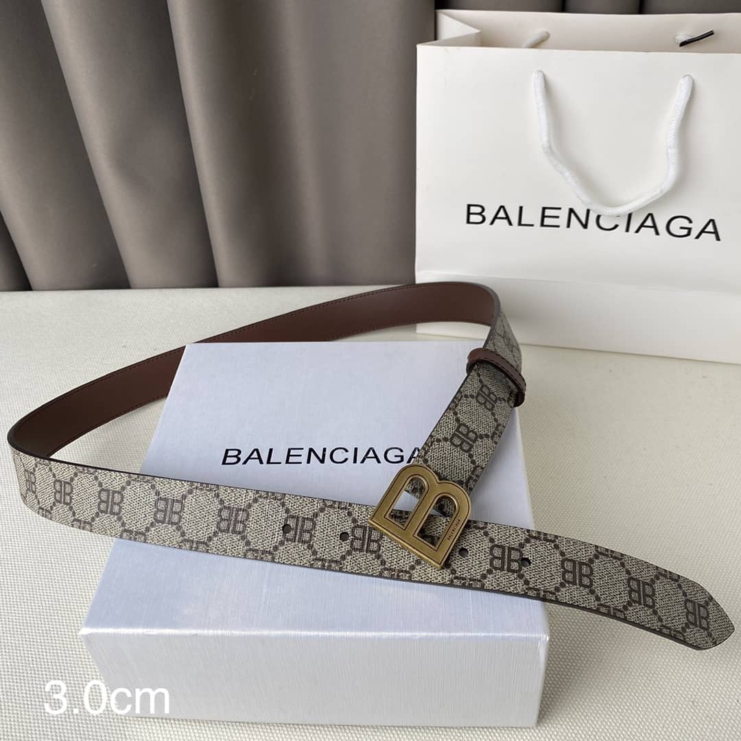 Gvc*1 X Ba1en*iaga Logo Belt 30cm