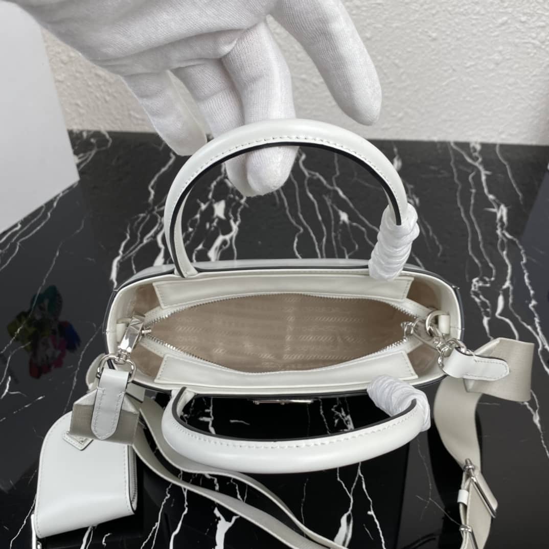 Pra*a Leather Replica Tote