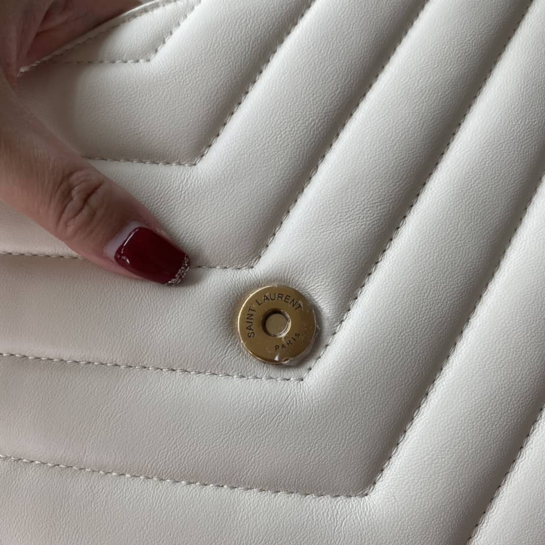 Y51 Loulou Medium Quilted “Y” Leather Replica Bag