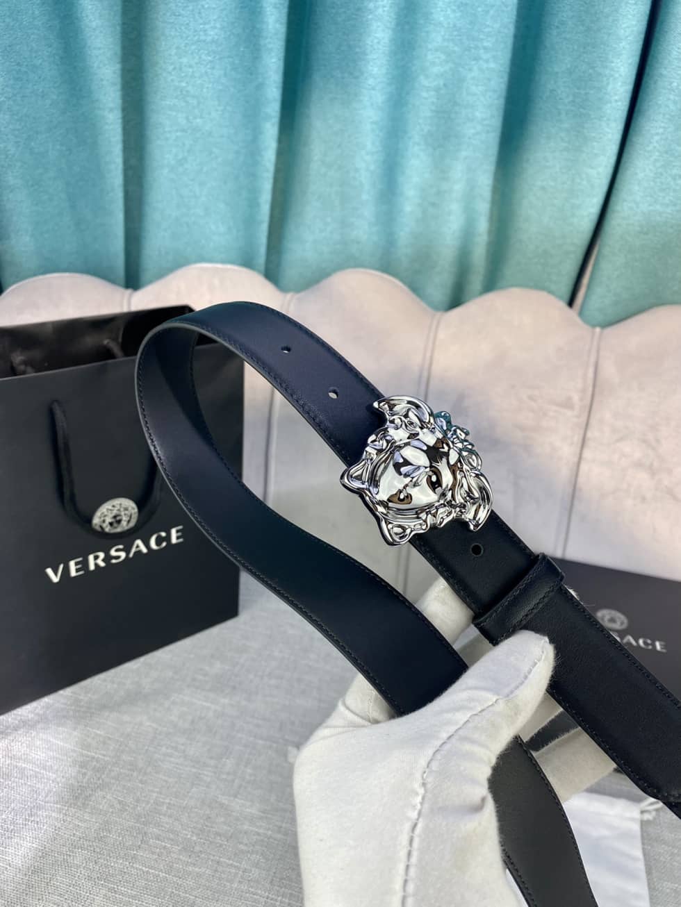 Versace Belt First Copy 30mm For Lady