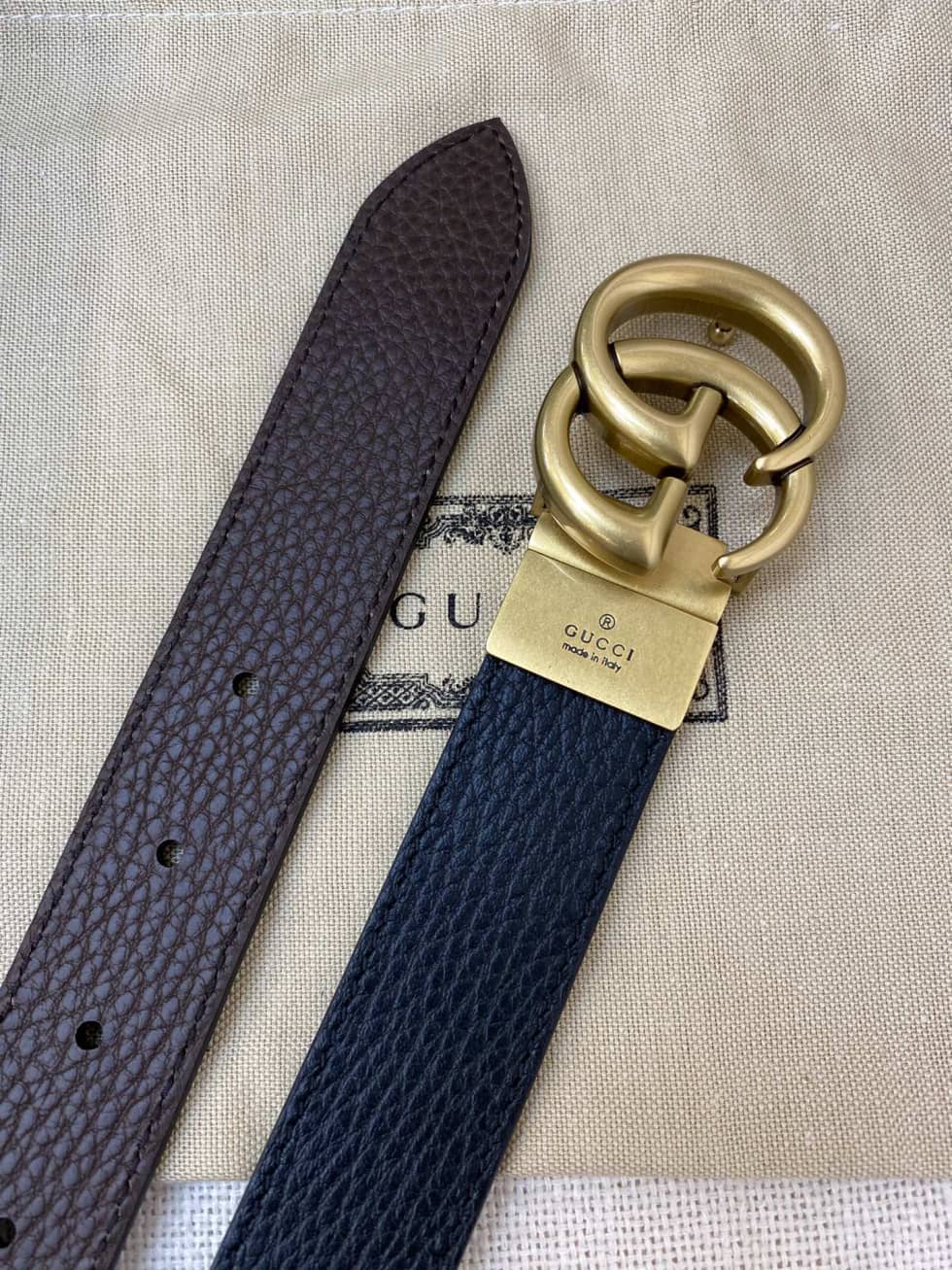 Fake Gvc*1 Logo Belt 30mm