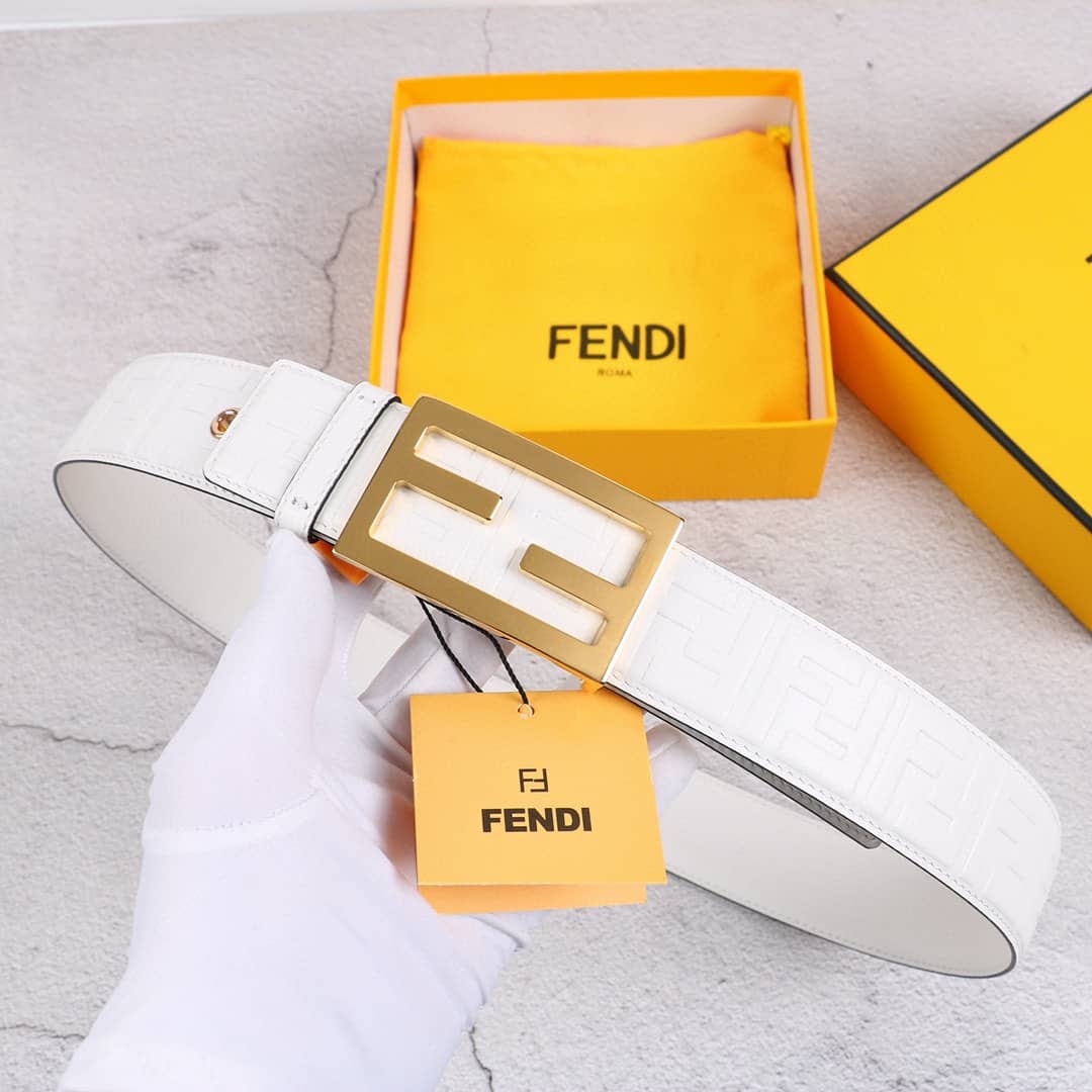 Fake F**di Logo Belt 40mm