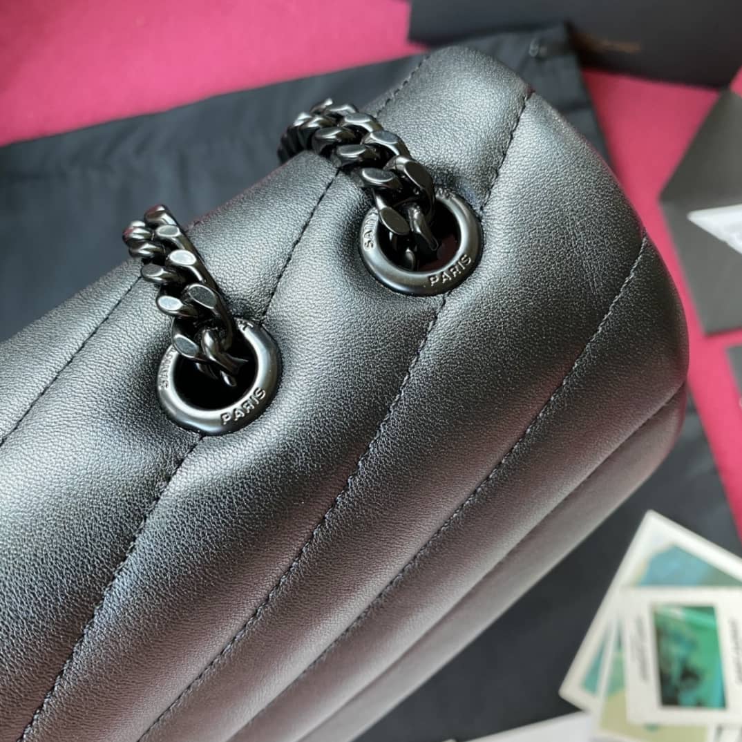 Y51 Loulou Medium Quilted “Y” Leather Replica Bag