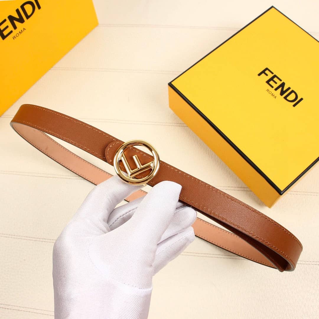 Wholesale F**di Logo Belt 20mm For Lady