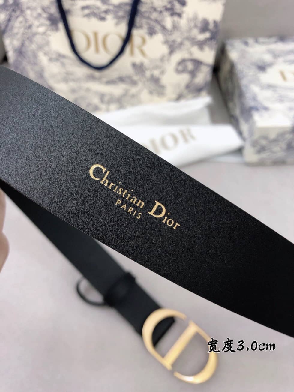 7 Star D10r Leather Belt 30mm