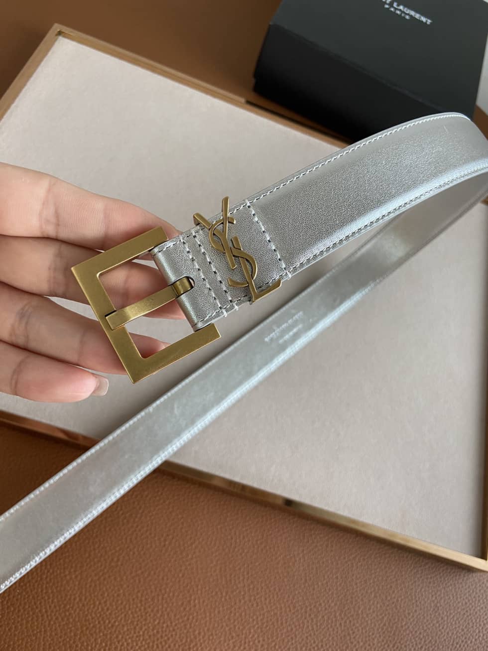 7 Star Y51 Leather Belt 30mm For Lady