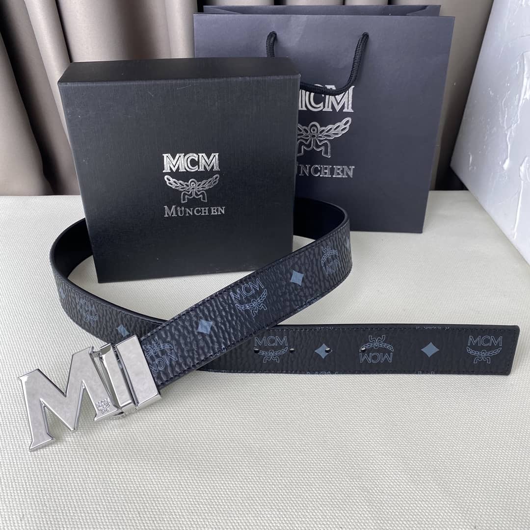 Best Unisex MCM Classic Belt 40mm