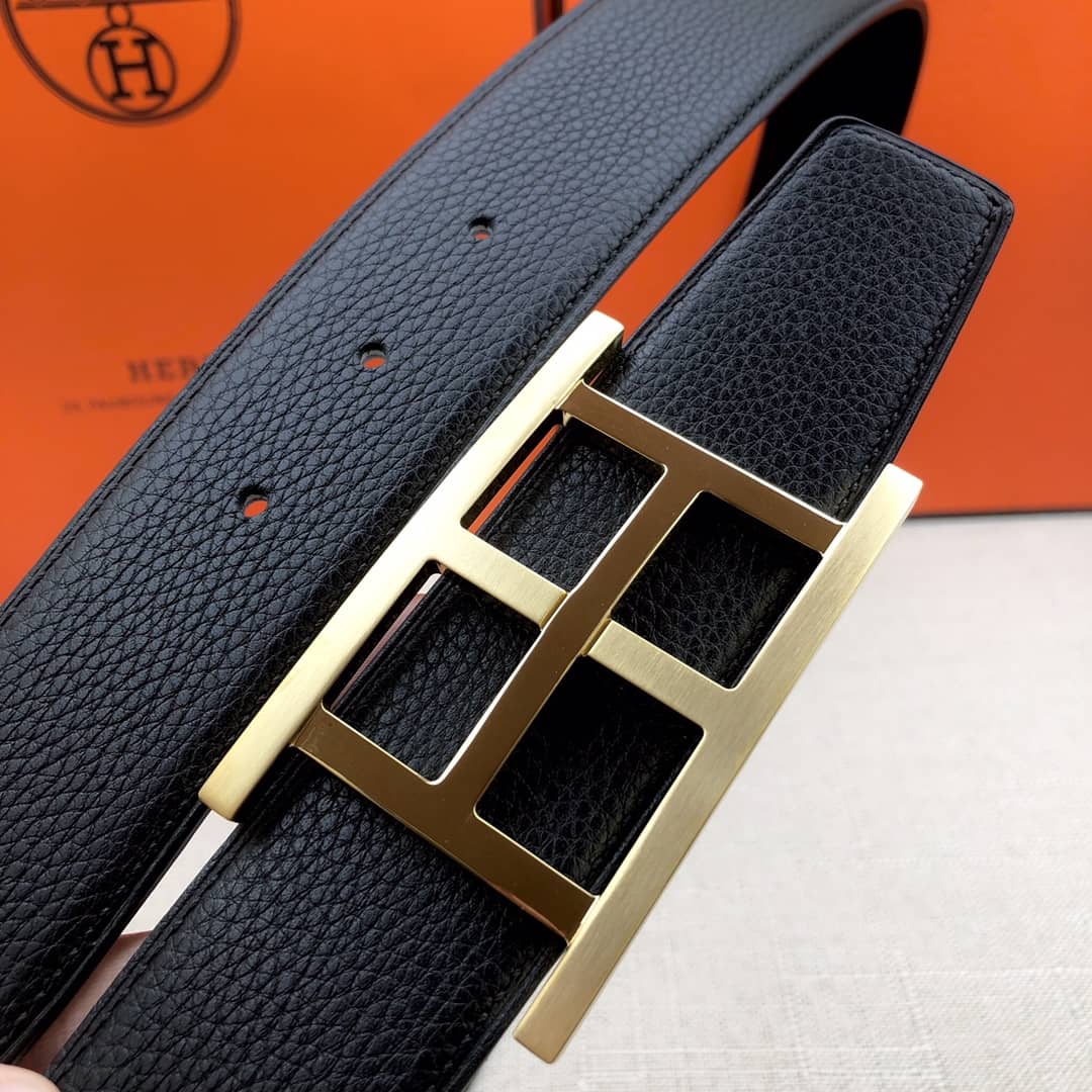 7 Star H**me5 Leather Belt 38mm