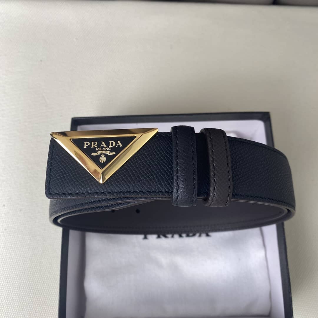 7 Star Pra*a Leather Belt 35mm