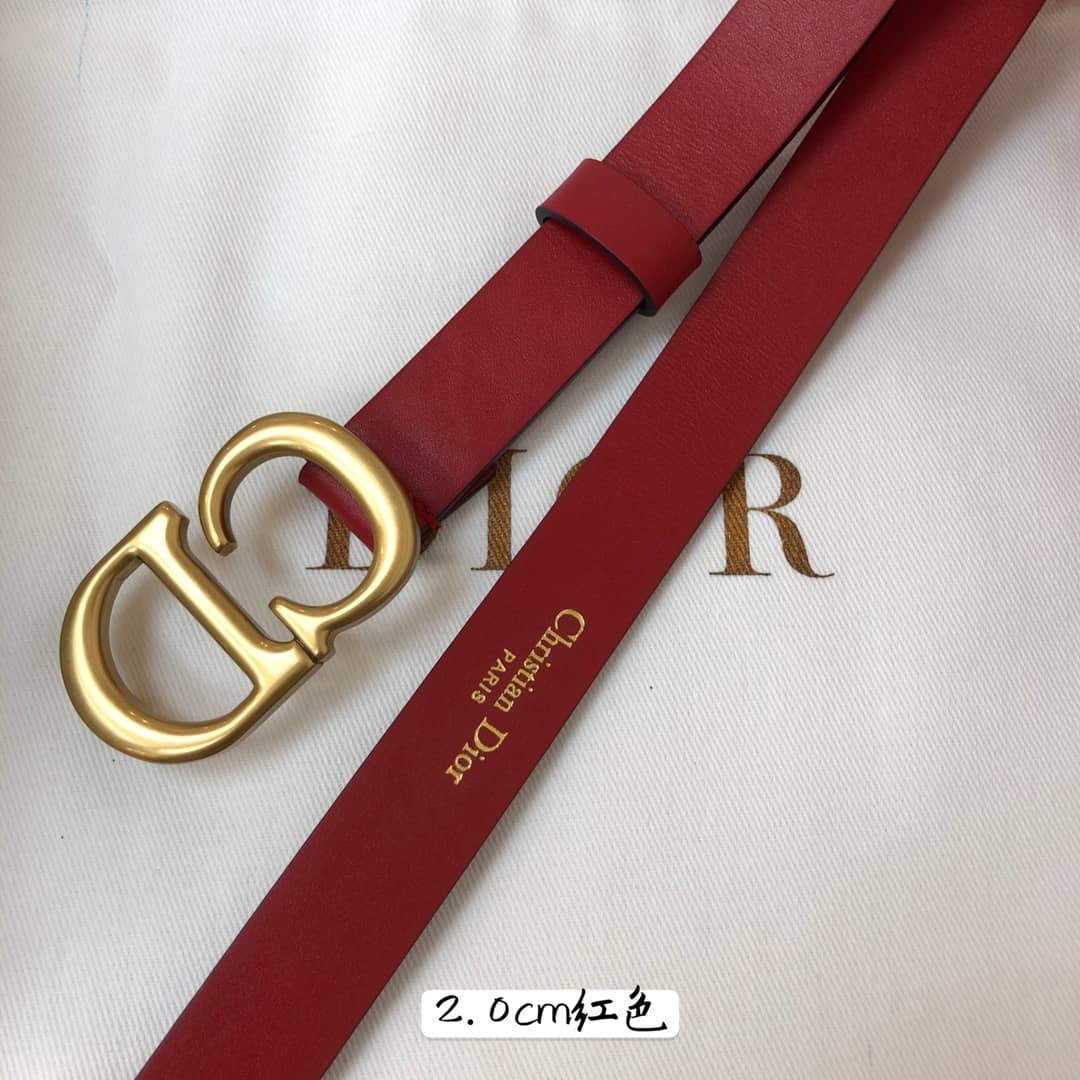 Knockoff D10r Logo Belt 20mm For Lady