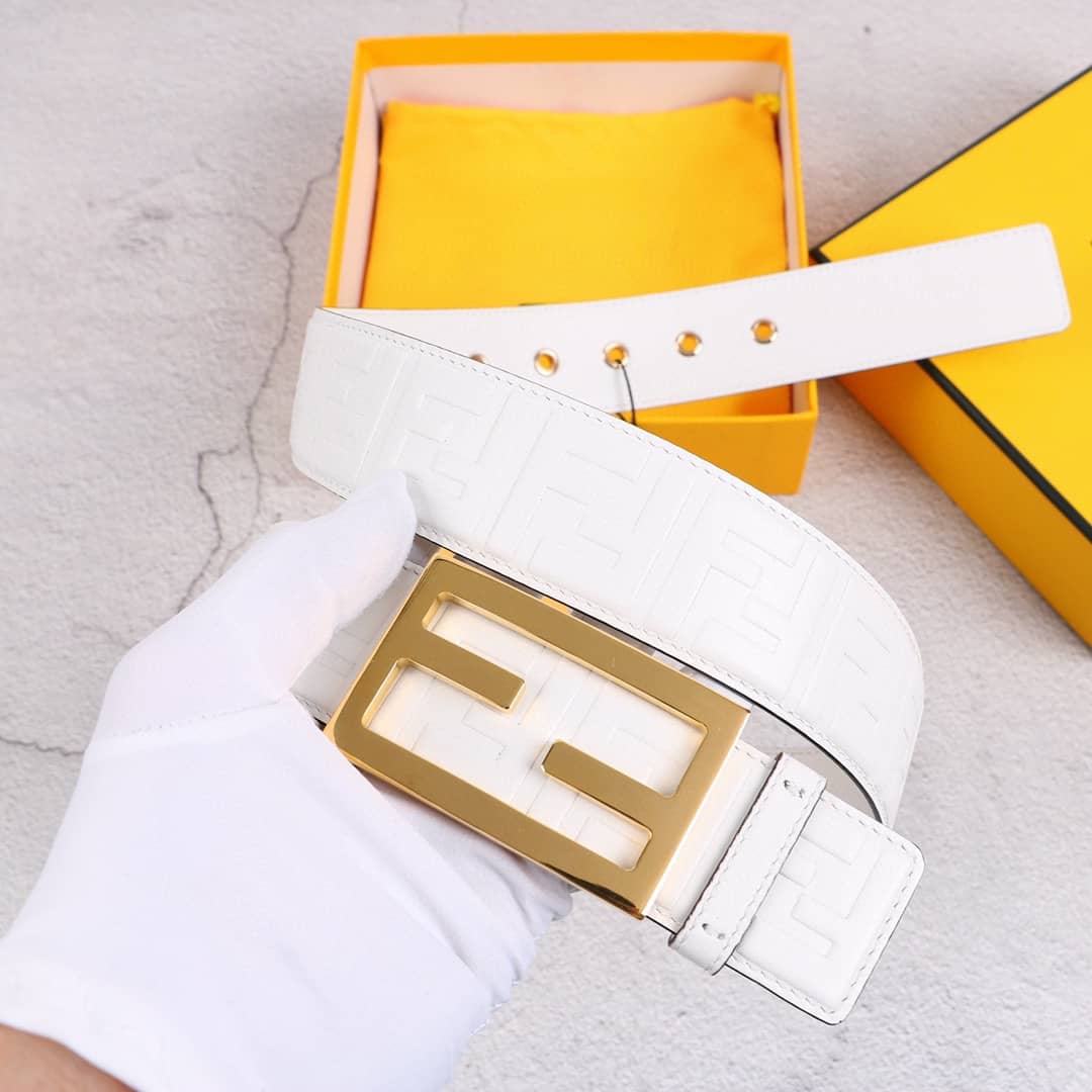 Fake F**di Logo Belt 40mm
