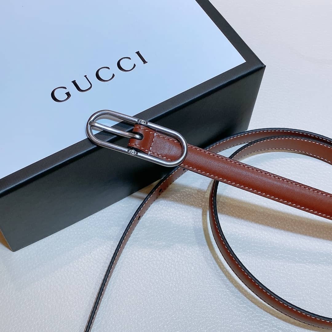 Gvc*1 Belt First Copy 15mm For Lady