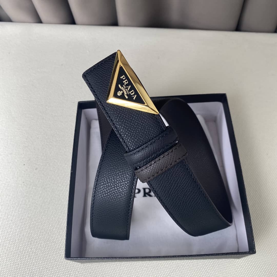 7 Star Pra*a Leather Belt 35mm
