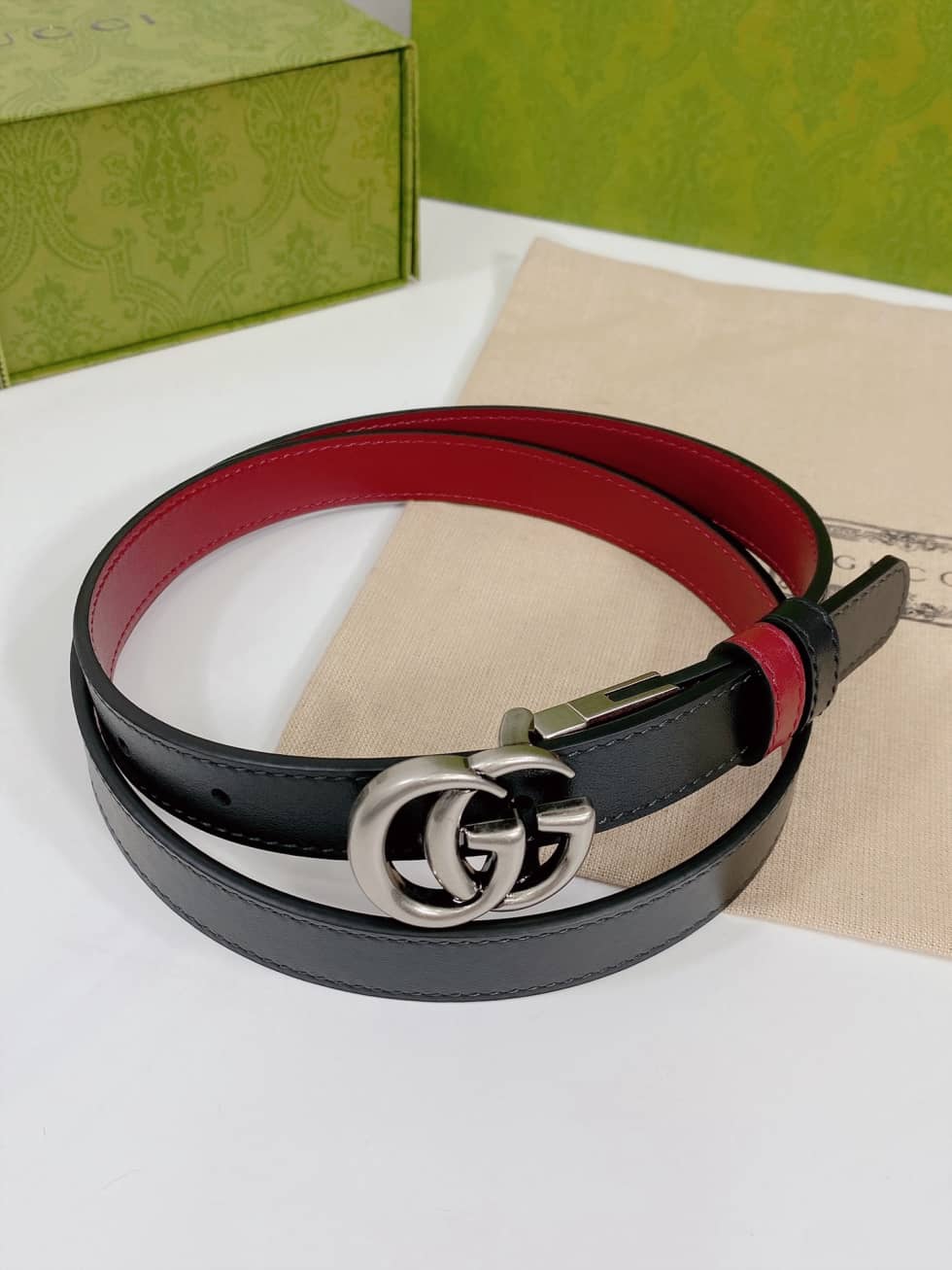Knockoff Gvc*1 Logo Belt 20mm For Lady