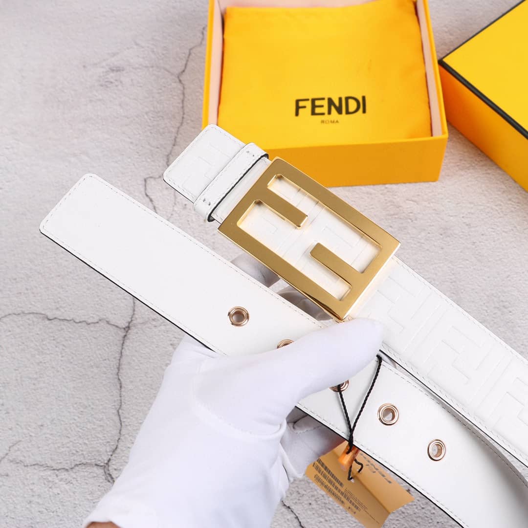 Fake F**di Logo Belt 40mm