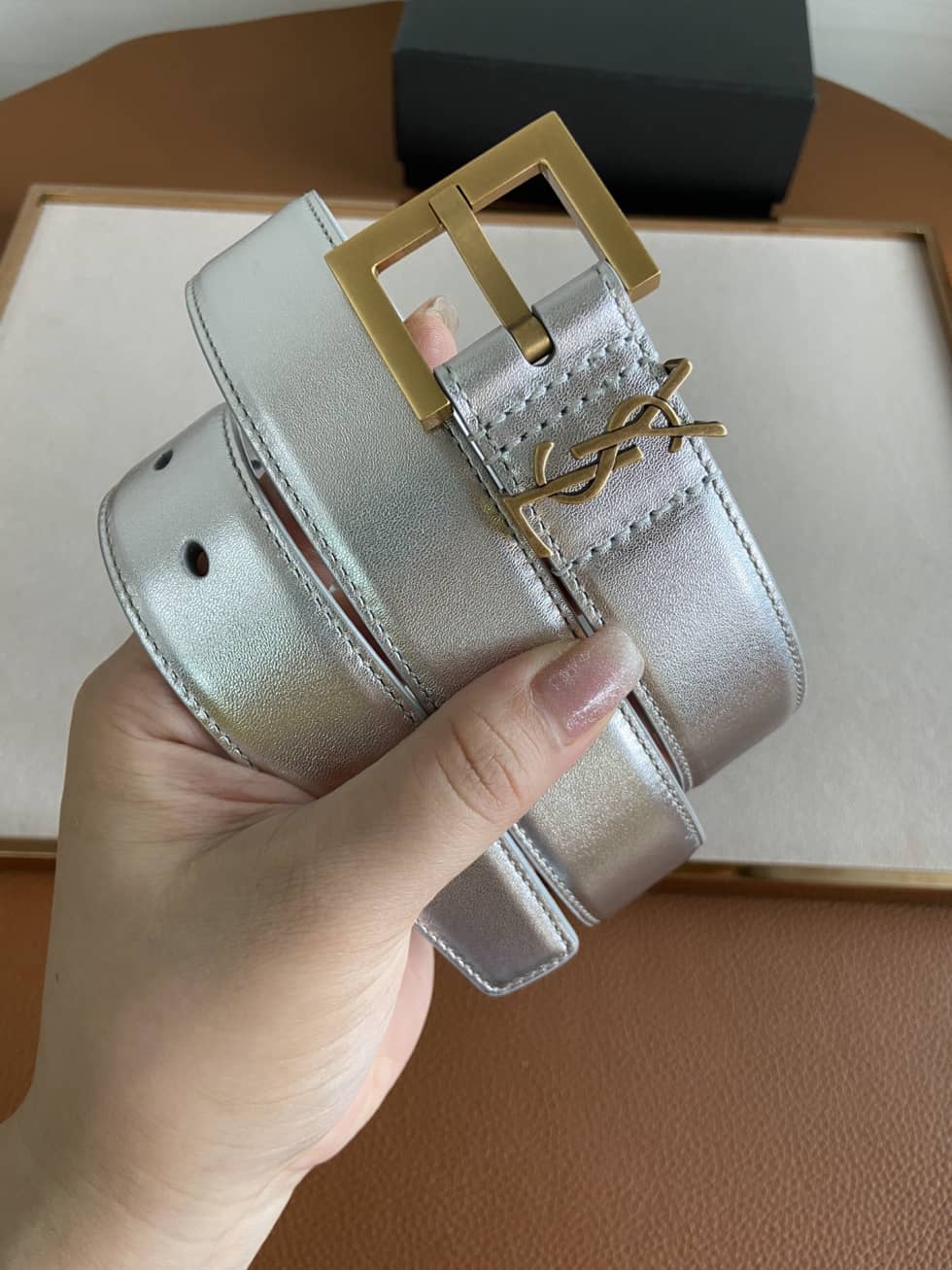 7 Star Y51 Leather Belt 30mm For Lady