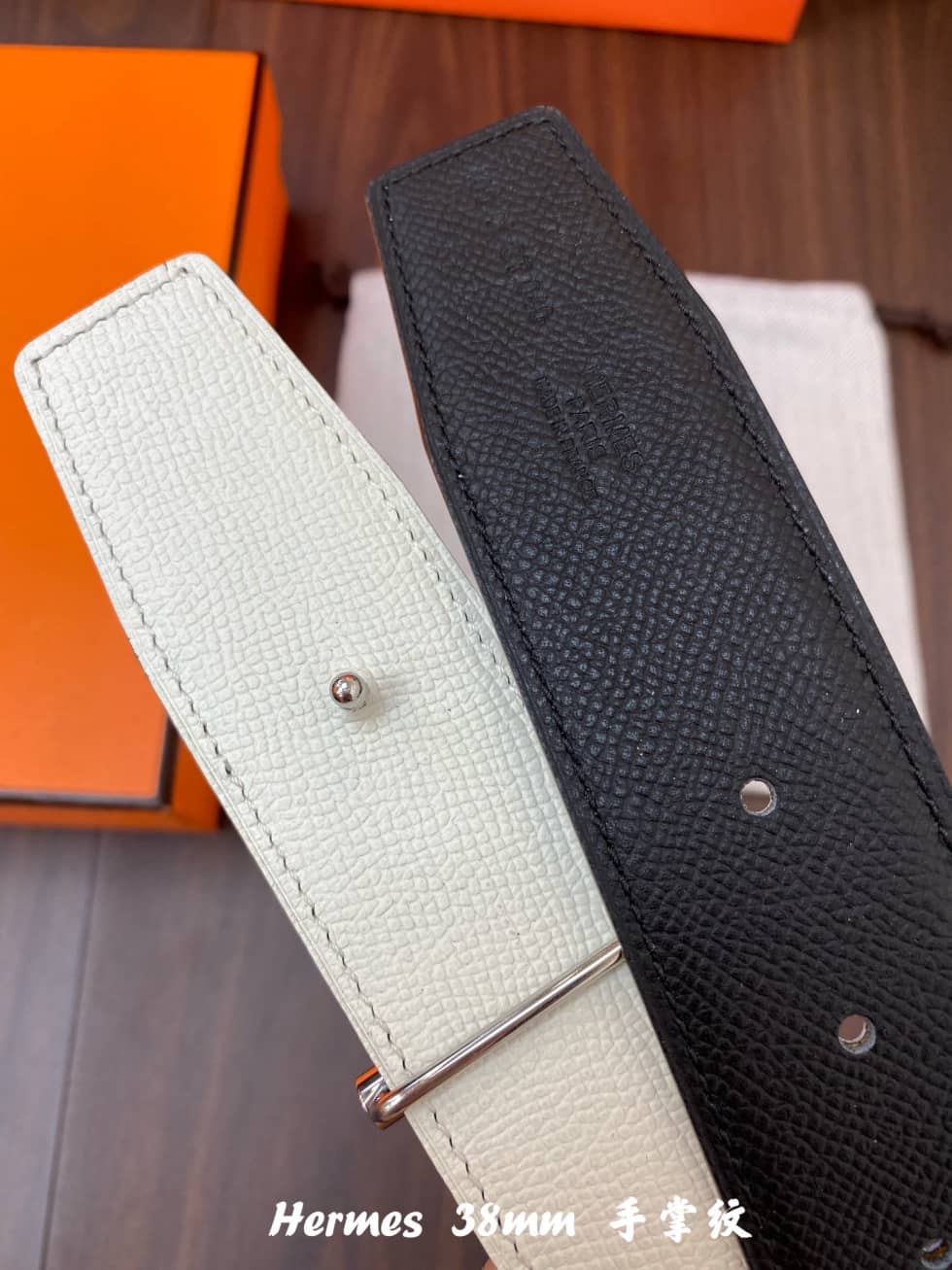 7 Star H**me5 Leather Belt 38mm