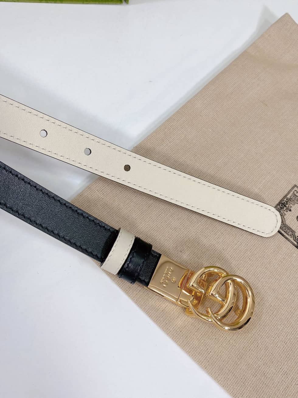 Gvc*1 Belt First Copy 20mm For Lady