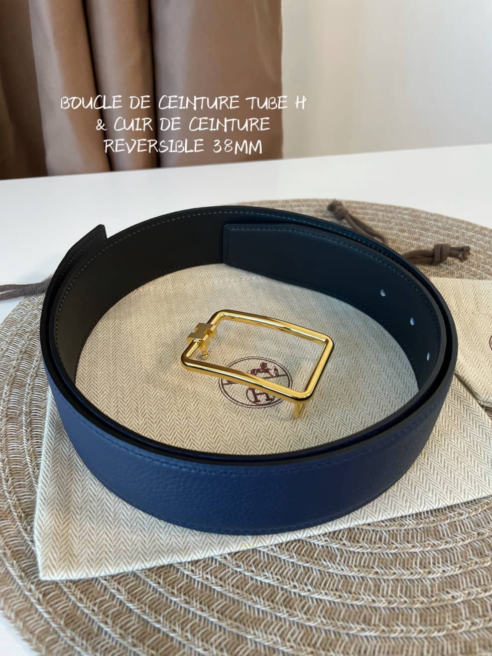H**me5 Belt First Copy 38mm