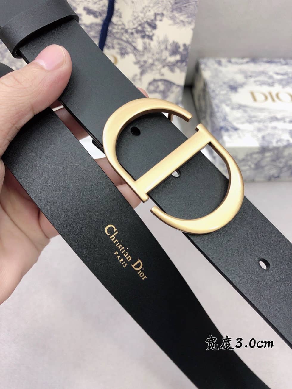 7 Star D10r Leather Belt 30mm