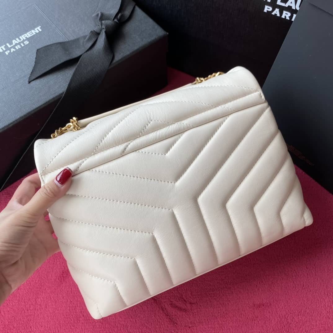 Sa1nt Lau*nt Bag Dupe Loulou Small Quilted “Y” Leather Replica Bag