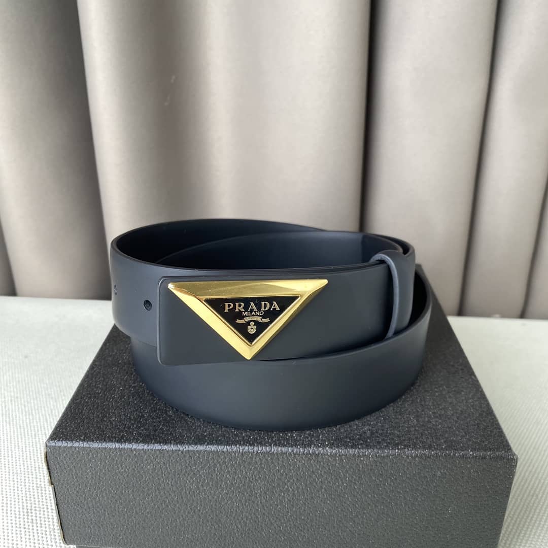 Wholesale Pra*a Logo Belt 35mm