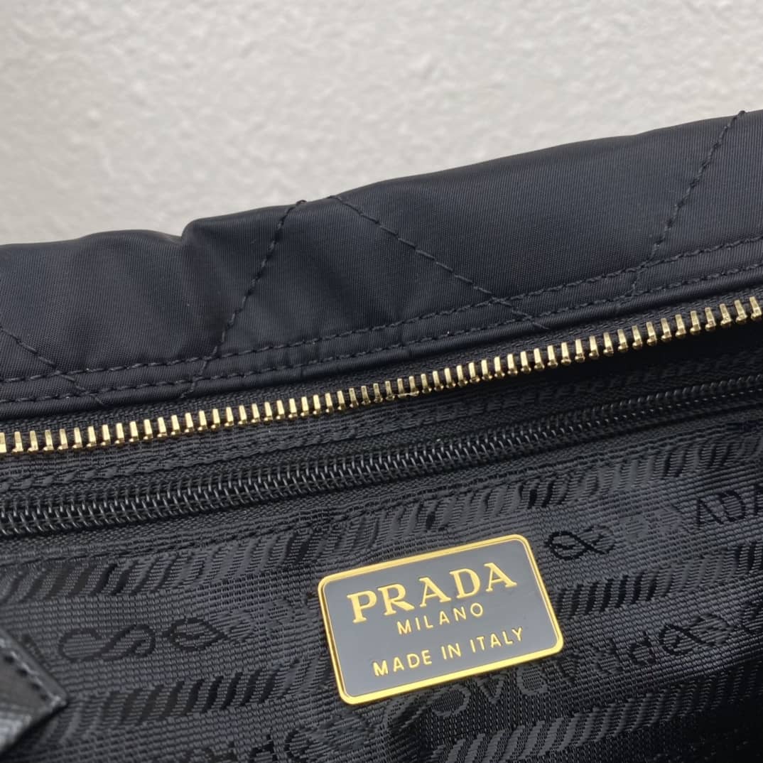 Replica Pra*as Leather Replica Tote